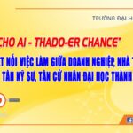 Thado-er Chance: ngày hội kết nối việc làm tại ĐH Thành Đô