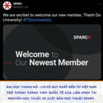Trường Đại học Thành Đô trở thành thành viên của Liên minh Tài nguyên Học thuật và Xuất bản Học thuật SPARC